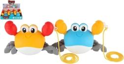 Giocattolo granchio a carica 20x12cm - bicolore