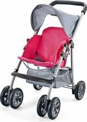 Passeggino sportivo per bambole 65 cm