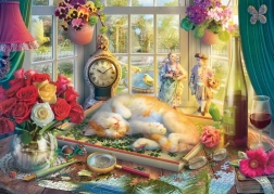 Puzzle con gatto SCHMIDT 1000 pezzi