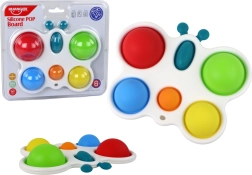 Lavagna in silicone a forma di farfalla Pop It per l'educazione dei bambini