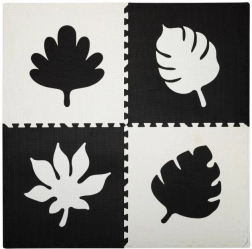 Tappetino da gioco puzzle in schiuma MoMi FELI nero