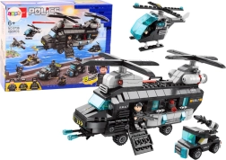 Mattoncini da costruzione Servizio Speciale di Polizia 456 pezzi. Set