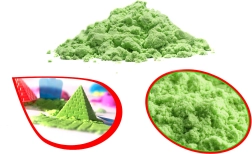 Sabbia cinetica magica per bambini 1 kg – Verde