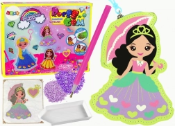 Set di perline per pittura diamantata – ciondolo principessa