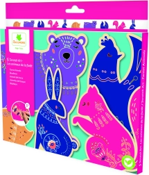 Scratch Art animali del bosco