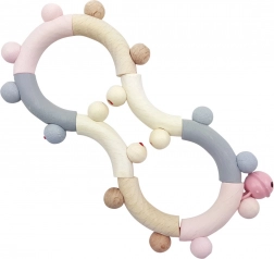 Hess sonaglio motorico in legno rosa