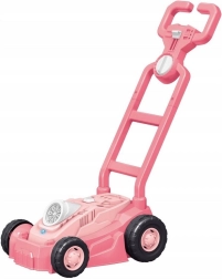 Tosaerba rosa a bolle per bambini