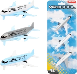 Set di aerei di linea Airbus - 3 pezzi