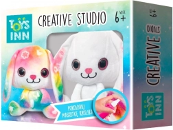 Set creativo con coniglietto – mascotte da colorare