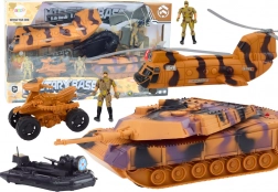 Set Militare Carro Armato Elicottero Paracadutista Effetti Sonori