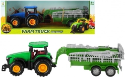 macchina agricola con funzione pull-back e rimorchio cisterna