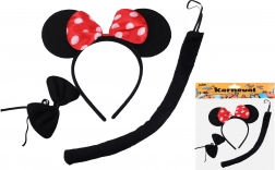 Set di Carnevale - Topo nero