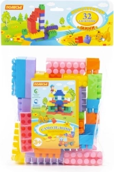 Set di costruzioni per piccoli costruttori 32 pezzi