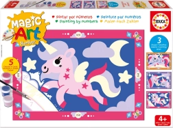 Dipingi con i numeri: unicorni EDUCA