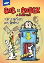 Album da colorare per bambini A4 Bob e Bobek