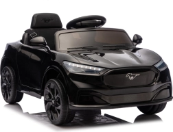 macchinina elettrica ford mustang mach‑e 24v – nera