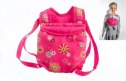 Marsupio in tessuto per bebè e bambole 29 × 20 cm