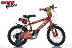 bicicletta per bambini 16 pollici DISNEY CARS con rotelle di supporto