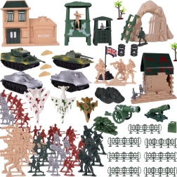 Set di soldatini e equipaggiamento militare 300 pz