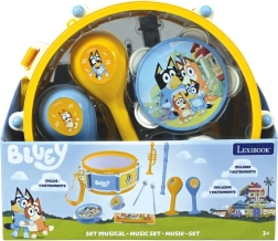 Set musicale Lexibook Bluey con 7 strumenti
