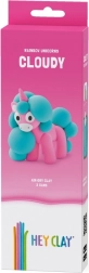 Argilla plastica Hey Clay Unicorni 3 confezioni, Cloudy