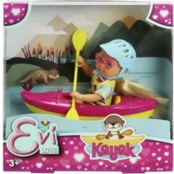 Bambola Evi Love con kayak e accessori