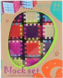 Blocchi da costruzione in plastica per bambini 3+ – 24 pezzi