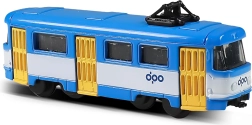 Mini tram elettrico in metallo DPO Ostrava 8,5 cm