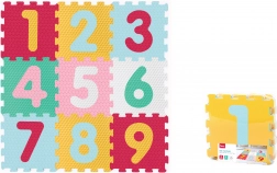 Blocchi in morbida schiuma con numeri 9 pz