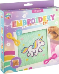 MOXY kit di ricamo a punto croce – unicorno