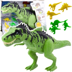 Set di giocattoli di dinosauri con suono e mini figure