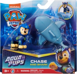 Paw Patrol - Aqua Pups Chase e set con squalo