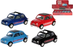 Modello d’auto in metallo FIAT 500 1:24 con retrocarica