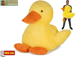 Papera di peluche Plush Friends 100 cm – grande morbido giocattolo per bambini e adulti