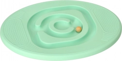 Tavola dell'equilibrio con labirinto per bambini color menta