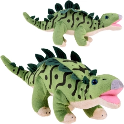 Stegosauro di peluche verde 30 cm