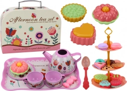 Set per il tè per bambini con dessert