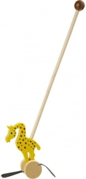 giraffa di legno a spinta Nature Planet