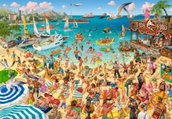 Castorland puzzle Art Collection: Divertimento al mare 1000 pezzi