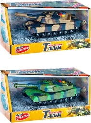 Carro armato a batterie con suoni e luci