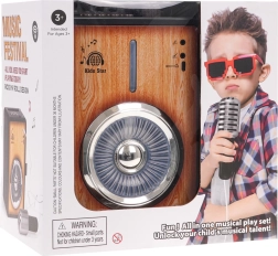 Amplificatore karaoke per bambini con Bluetooth e microfono
