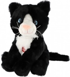 Gatto di peluche con suono 20 cm