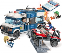 Set da Costruzione Mine City Polizia Rapitore Catturato