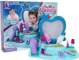 Toeletta per Bambini Beauty Fashion Blu con Accessori