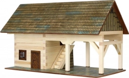 Kit di montaggio incollabile in legno WALACHIA – rimessa 1:32