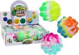 Pallina sensoriale luminosa con sporgenze 6 cm