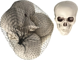 Accessori per feste – teschi nella rete, 6 pezzi