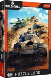 Puzzle 1000 pezzi WORLD OF TANKS: carri in battaglia Trefl