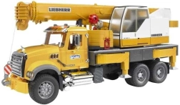 Bruder MACK Granite autogru LIEBHERR 1:16