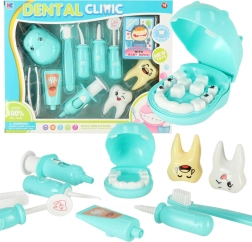 Set da dentista con ippopotamo – giocattolo educativo per bambini – Blu